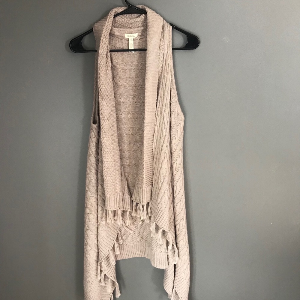 Matilda Jane Cable Knit Duster Cardigan Size S
